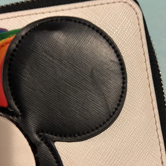 EUC Loungefly Rainbow Mickey Wallet - Picture 7 of 7